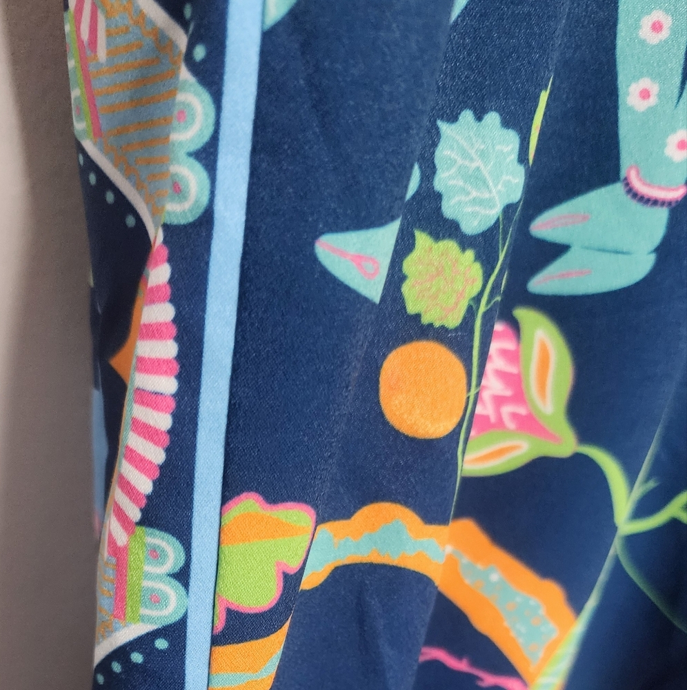 Gretchen Scott Bon Voyage Elephant Print‎ Pant - Picture 3 of 9